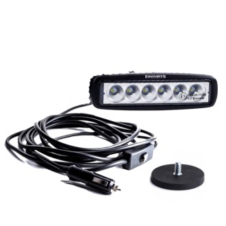 18W LED PRACOVNÍ SVĚTLO NA MAGNET 16CM /60°/ EMC E9 R10