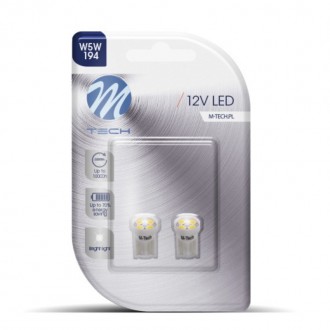 LED ŽÁROVKY W5W 4xSMD2835 /2ks/