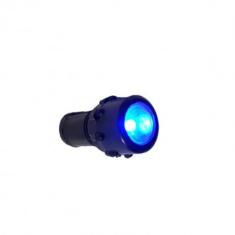 KRUHOVÁ KONTROLKA MODRÁ LED 12V