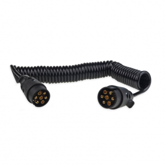 SPIRÁLOVÝ KABEL 7 PIN 12V 6 M