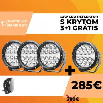 3+1 GRATIS 52W LED REFLEKTOR...