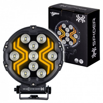 LED pracovní světlo X-SPIDER 3 - 18W, 12/24V, ECE R10, IP67
