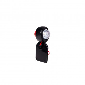 LED obrysové světlo - bílé/červené, 12/24 V