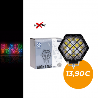 48W LED pracovní světlo ECONO - 2 300lm, 16LED 12/24V