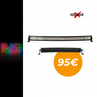 165W ZAKŘIVENÉ TŘI ŘADY VEDL SVĚTELNOU RAMPU 126CM...