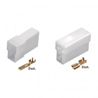 Kabelový konektor 2-pinový - 2vodičový (TQZ-02AB)