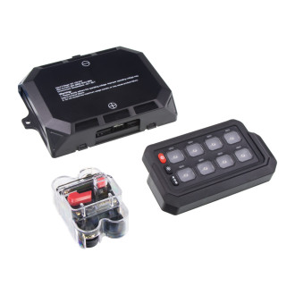 Bezdrôtový 8-okruhový spínač 12 V / 24 V – max. 60 A s...