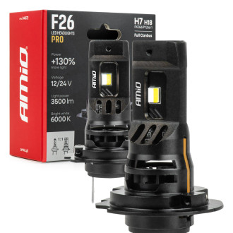 LED žiarovky H7 / H18 LumiTec F26 LIMITED FULL CANBUS 68W...