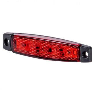 Obrysové LED svetlo 6x LED červené 12/24V – L2255-B