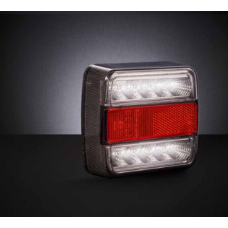 Zadné LED svetlo 5-funkčné 12 V – BLACK SERIES,...