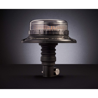 LED výstražný maják 12–24 V – BLACK SERIES, R10/R65, 3...