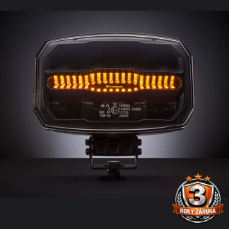 Oválne LED diaľkové svetlo 100 W s dynamickým pozičným a...