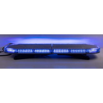 Modrý LED výstražný maják 834 mm, 12/24 V – ECE R10, R65